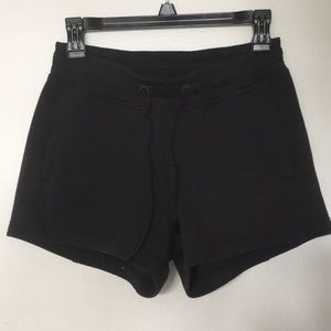 LuluLemon: Comfortable sweatpants material shorts.